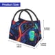 thumbnail image 2 of Fotbe Neon City Map Bolsa Térmica Portátil con Estampado, Bolsa de Entrega de Alimentos Aislada, Bolsa Reutilizable de Gran Capacidad para Comidas y Supermercado, 2 of 6