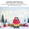 thumbnail image 4 of Adorno de Mesa de Pájaro Pequeño, decoración de Mesa de NaviDad, Pájaros, Estatuilla de Pájaro, Decoración de Mesa, Encantadora Decoración Multifuncional, Adorno de Mesa de, 4 of 7
