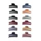 thumbnail image 1 of Paquete 12 Pinzas para Cabello 9.5 cm Diferentes Colores, 1 of 6