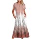 thumbnail image 5 of Vestido de Manga Corta para Mujeres Vestido de Verano de Cuello Redondo Impreso, Poliéster de Tamaño Verdadero Diario Y Vestido de Fiesta, 5 of 5
