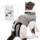 thumbnail image 2 of Traje de recuperación para gatos, heridas abdominales, enfermedades de la piel, collar elec Eccomum Gris,X-pequeño, 2 of 7
