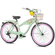 Margaritaville 26" Pineapple Women's Cruiser Bike, Green