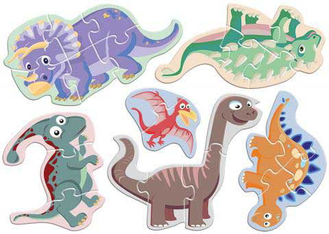 Dinky Dinos Dinosaur 24 Piece Puzzle 