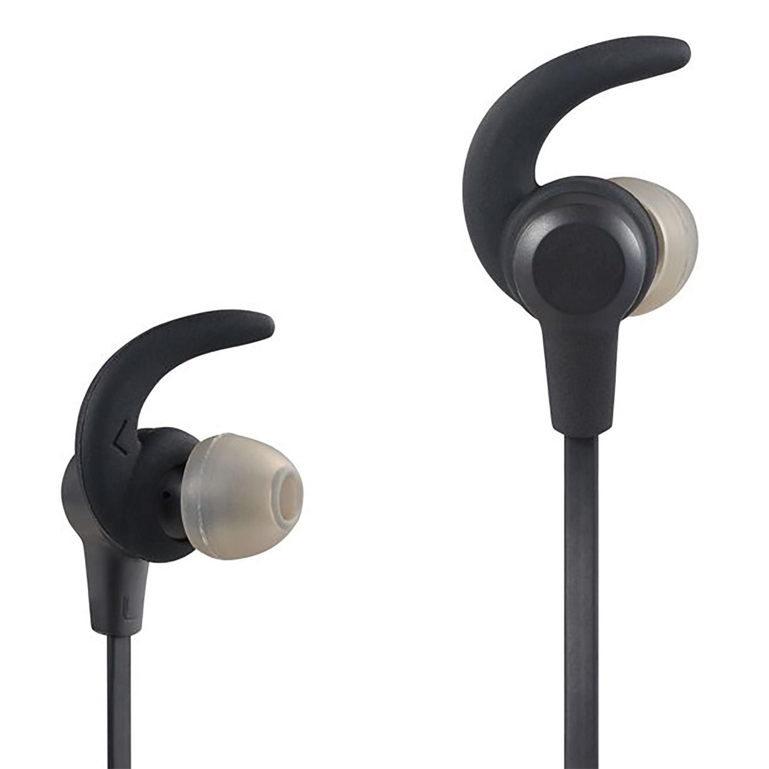 onn. Bluetooth Built-in Mic Wireless In-Ear Earphones, 10 Hours Playtime