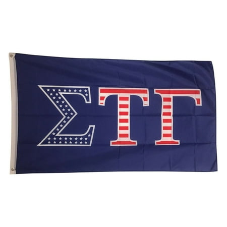 Sigma Letter - Sigma Tau Gamma USA Letter Flag 3 Feet x 5 Feet