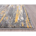 thumbnail image 5 of Contemporary Indoor Abstract Laguna Rug Yellow 4' x 6' Latex Free 4' x 6' Bedroom Rectangle, 5 of 5