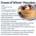 thumbnail image 3 of Cream of Wheat Original Hot Cereal, Kosher, 12 OZ Box, 2.5 Min, 3 of 9