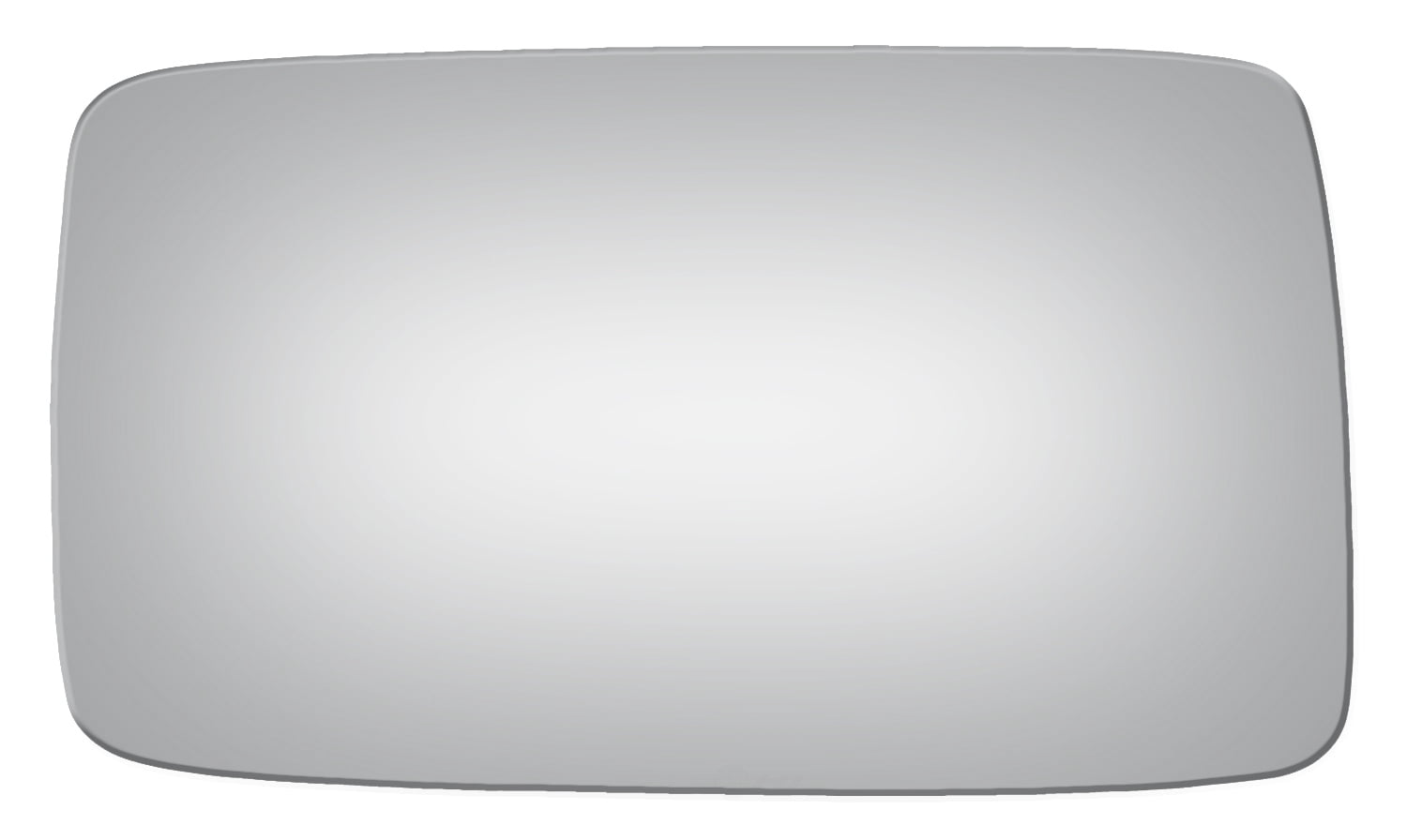 Burco Side View Mirror Replacement Glass - Clear Glass - 3520