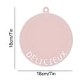thumbnail image 3 of Silicone Heat Insulation Mat, Anti Scald Table Pad, Coffee Cup Pot Protection Mat, Kitchen Counter Heat Resistant Pad, Round Tableware Insulation Cushion, Dining Table Protective Pad, 3 of 6