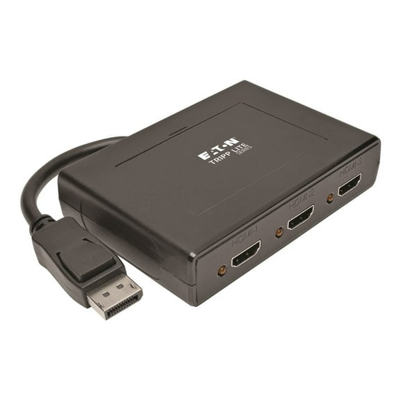 Tripp Lite 3-Port DisplayPort 1.2 to HDMI Multi-Stream Transport (MST) Hub