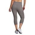thumbnail image 3 of RBX Active Women's Plus Size Squat Proof Capri Legging With Pockets, 3 of 5