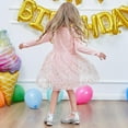 thumbnail image 3 of Toddler Girls Long Sleeve Autumn Spring Dress Casual Outfits Party Tutu Dress Gifts for 3-7 Years, 3 of 6