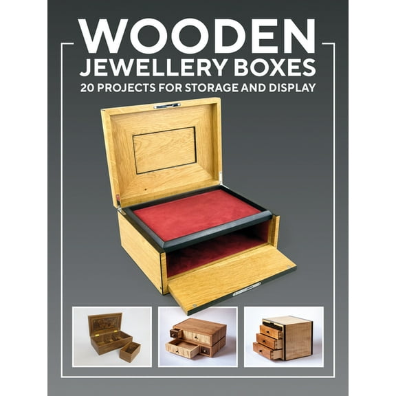 Wooden Jewellery Boxes, (Paperback)