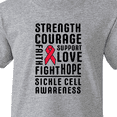 thumbnail image 4 of Inktastic Sickle Cell Awareness Strength Courage and Support Youth T-Shirt, 4 of 5