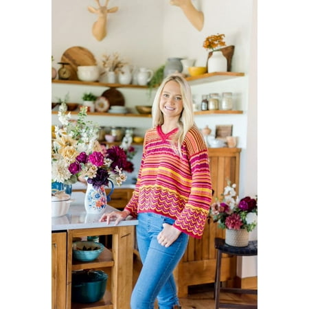 The Pioneer Woman Textured V-Neck, Womens