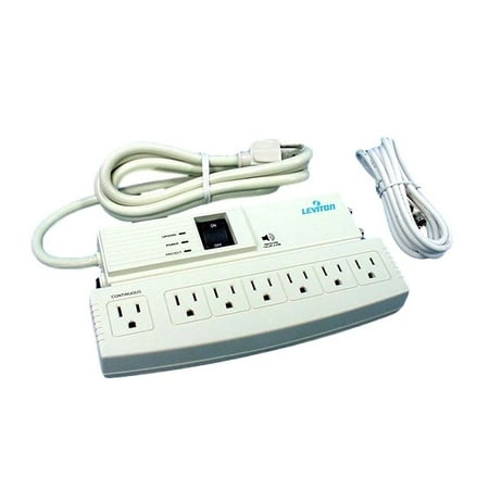 UPC 078477867426 product image for Leviton COMMERCIAL Surge Protector Power Strip CABLE | upcitemdb.com