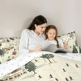 thumbnail image 4 of Feelyou Skiing Boy Twin Bedding Sets 7pcs, Outdoor Sports Lover Bedding Comforter Set, 4 of 8