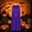 Purple, variant on JOANKDMI Unisex Halloween Cape Hooded Long Cloak Solid Satin-Like Role Play Robe for Vampire Witch Costume Party Role Play Outfit Accessories