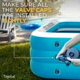 thumbnail image 4 of Inflatable Pool for Kids and Adults - 118 x 72 x 22 -  with Pump & Patches, 4 of 6