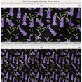 thumbnail image 2 of Soimoi Cotton Cambric Fabric Leaves & Lavender Shirting Print Fabric by Yard 56 Inch Wide, 2 of 7