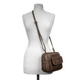 thumbnail image 6 of Multisac Zippy Triple Compartment Crossbody Bag for Women, 6 of 6