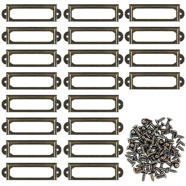Sincero 4 Uds Poignes De Tiroirs (rouge Bronze) Estilo Vintage En Alliage De Zinc Bouton Traction De Meubles Tiroir Armoire Placard Armoire Avec Vis Dcoratio