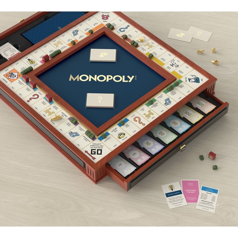 Monopoly Legacy Edition by WS Game Company — Deluxe Cherry Wood
