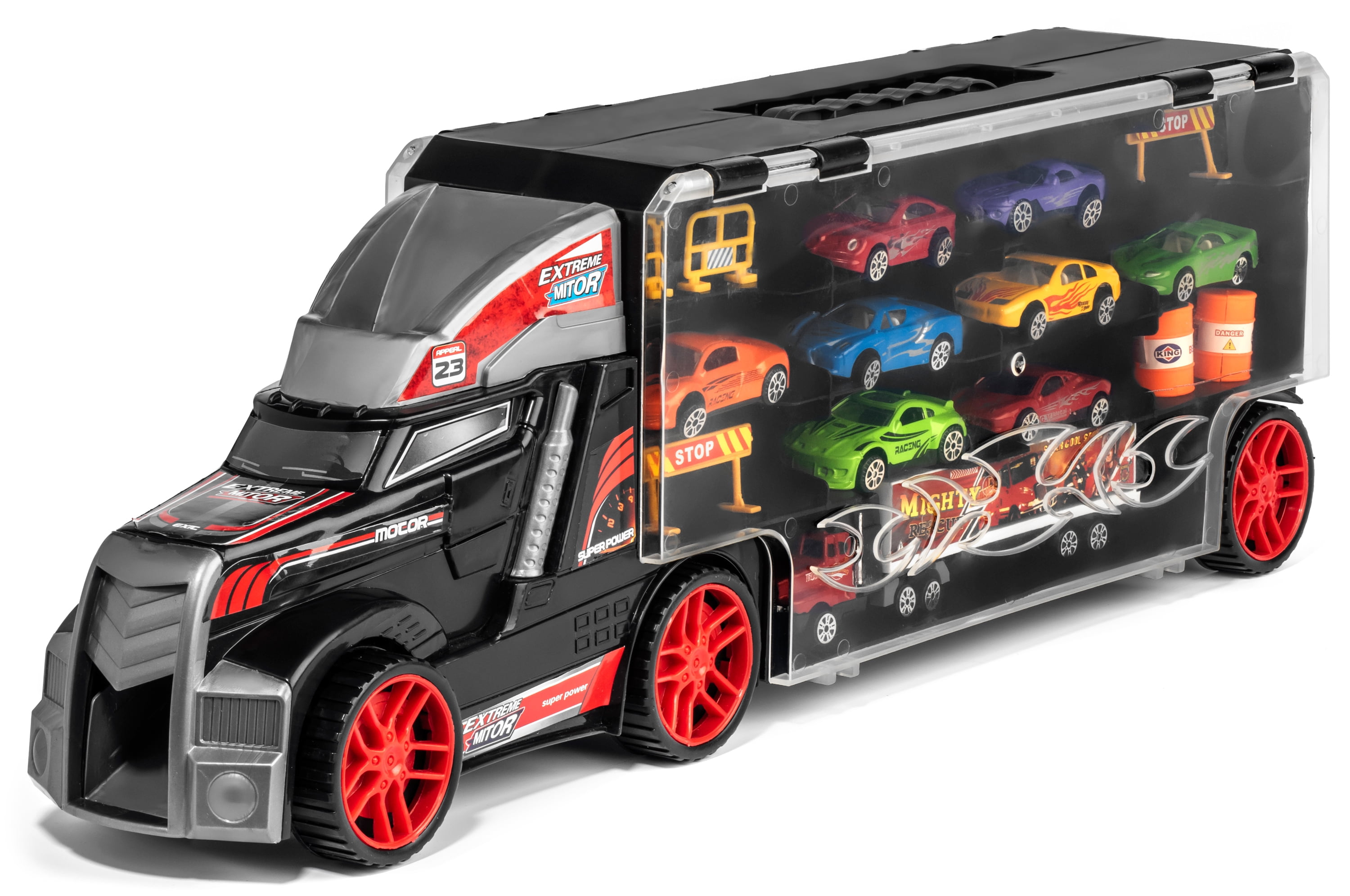 car transporter toy truck walmart
