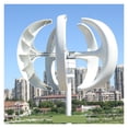 thumbnail image 3 of Lantern Shape 5KW 12V 24V Vertical Wind Power Turbine Generator Kit For Home 5000W Low Noise Windmill Low Wind Speed Starting Wind Turbines ,Widely Use, 3 of 5