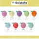 thumbnail image 3 of Globos Color Pastel PANEL DECORATIVO Set de 5 Bolsas 50 Unidades 10 Pulgadas M-004 MINT, 3 of 5