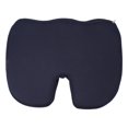 thumbnail image 1 of Chair Cushions, Uniform Support Ergonomic  Tailbone Pressure Relief  Cushion Slow Rebound  For Company For Students Dark Blue,Grey, 1 of 8