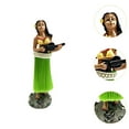 thumbnail image 6 of MERIGLARE Hawaiian Girl Dashboard Doll, Car Dashboard Bobble Head Decoration, Car Interior Doll Figurines for Office Decor Decoration, 6 of 8