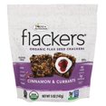 thumbnail image 2 of Doctor in the Kitchen - Flackers Flax Seed Crackers Cinnamon & Currants - 5 oz., 2 of 6