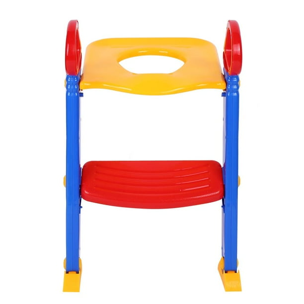 WALFRONT Portable Baby Toddler Toilet Seat with Ladder ...