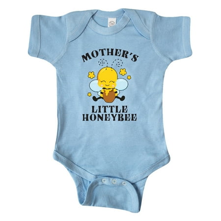

Inktastic Cute Bee Mother s Little Honeybee with Stars Gift Baby Boy or Baby Girl Bodysuit