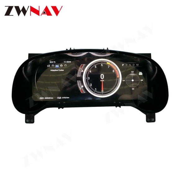 ZWNAV 12.3 inch car LCD digital instrument panel instrument cluster speedometer suitable for Lexus RX 2016-2021 LCD Instrument Cluster