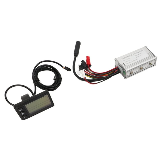 Conjunto de Controlador de Motor de Bicicleta Eléctrica, Carcasa de Aleación de aluminio IP65 Kit de Conversión de Bicícleta Eléctrica de Disipació de Calor Eléctrico