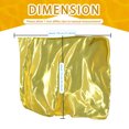 thumbnail image 3 of Baisdan Worship Flag for Dance Church Praise Dance Flags for Worship with Flexible Rod, Gold, 1 Pack, 3 of 6