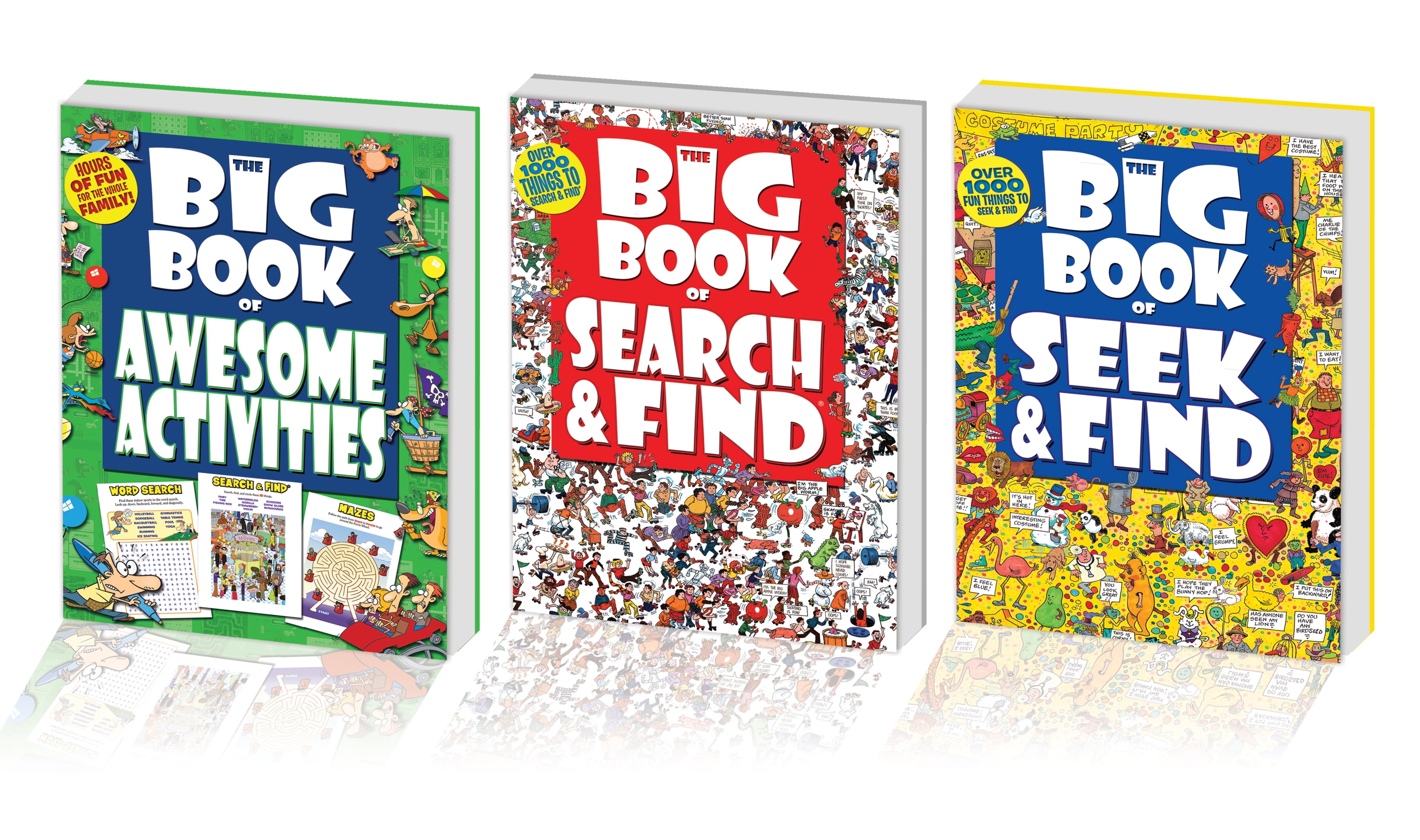 Kidsbooks Big Book of Activity Book Bundle, Includes Big Book of Seek