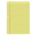 thumbnail image 2 of Lggsban Loose Leaf Paper 200 Sheets Colored Filler Paper College Ruled Paper 3-Hole Punched Paper for 3-Ring Binders Notebook Lined 8" x 11",Paper,Yellow,1PC, 2 of 4
