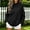 Black #001, variant on Mock Neck Sweatshirt Women Fall Fashion Oversized Turtleneck Pullover Long Sleeve Casual Sweatshirts, S-3XL