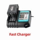 thumbnail image 1 of DC18RC para Batería de Taladro Makita 18V Charger 3A Li-ion Charger para Makita 14.4V 18V LXT BL1815 BL1860 BL1430 BL1450, 1 of 8