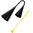 thumbnail image 3 of Cloches en Métal Durables Instrument de Musique Noir pour Extérieur (Petite Taille), 3 of 8