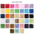 thumbnail image 7 of 1 Pack Lafite Paper Raffia Filler Colorful Shredded Box Packaging Decoration Practical Wedding Party Easter New Year deep brown, 7 of 7