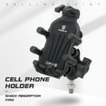 thumbnail image 3 of Riwcyla Support de Téléphone pour Moto avec Amortisseur de Vibration Support de Téléphone Cellulaire pour Moto Rotation Réglable à 360° Support de Tête de Balle de Moto, 3 of 6