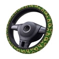 thumbnail image 4 of Kll Car Steering Wheel Cover, Universal 15 Inch, Soft Elastic And Comfortable,Car Accessories Decorations-Big Colorful Avocados, 4 of 8