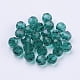 thumbnail image 2 of Imitation Austrian Crystal Beads Grade AAA K9 Glass Faceted(32 Facets) Round Teal 6mm Hole: 0.7~0.9mm, 2 of 3