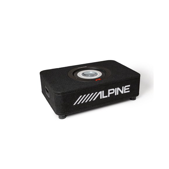 ALPINE RS-SB10 Single 10” R-Series Shallow Preloaded Subwoofer Enclosure