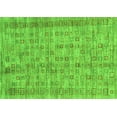 thumbnail image 1 of Ahgly Company Indoor Rectangle Abstract Green Contemporary Area Rugs, 8' x 10', 1 of 1