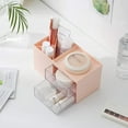 thumbnail image 2 of Vitrina organizadora de cosméticos y joyas acrílicas de diseño de dos piezas. Fokelyi CZMR-ST33-2, 2 of 5